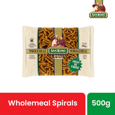 SAN REMO-Wholemeal Spirals-500g